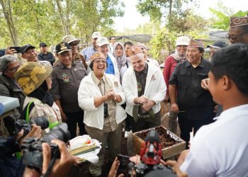Wagub Dampingi Kunker Menteri LHK dan Kepala BRGM ke Kalteng