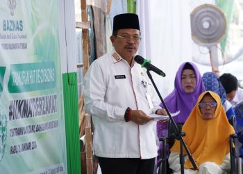 Sekda Nuryakin Hadiri Tasyakuran HUT ke-23 Baznas Prov. Kalteng