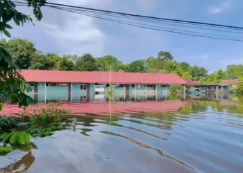 Pemkab Barsel Terapkan Belajar Dari Rumah Selama Banjir