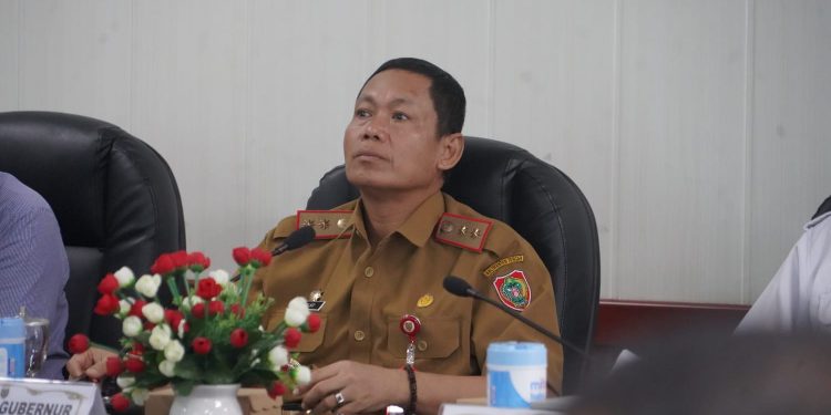 Sahli Gubernur Kalteng Ikuti Rakor Pengendalian Inflasi Bersama Irjen Kemendagri Secara Virtual