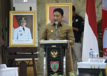 Wagub Edy Pratowo Buka Rakor Pemetaan (Mapping) Rencana Kerja dan Penandaan (Tagging) Anggaran Stunting Tahun 2024