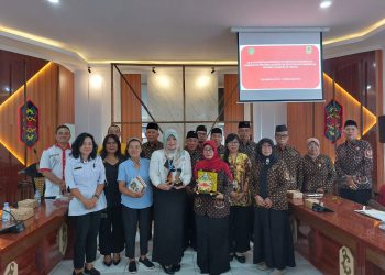Badan Kesbangpol Prov. Kalteng Terima Kunjungan DHD 45 Prov. Kalsel