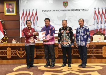 Wagub Edy Pratowo Terima Hasil Pengawasan BPKP Semester II Tahun 2023