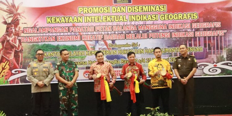 Wakili Gubernur Kalteng, Sahli Suhaemi Buka Kegiatan Promosi dan Diseminasi Indikasi Geografis