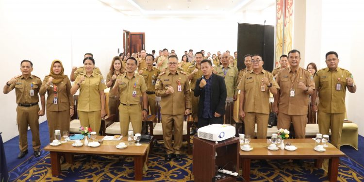 Buka Rakernis Program dan kegiatan Dinas PMD se-Kalteng, Aryawan Sampaikan Isu Strategis Mendukung Pembangunan Daerah