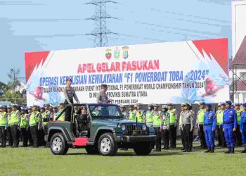 Polda Sumut Siapkan 1.170 Personel, Amankan F1 Powerboat