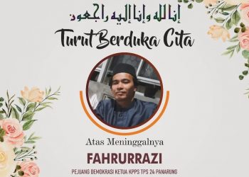 Lagi, Anggota KPPS Meninggal Dunia di Palangka Raya