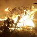 Pasar Minggu di Desa Maliku-Pulang Pisau Terbakar