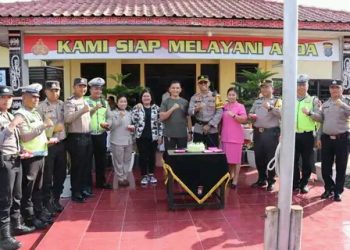 Polres Dairi Menjalin Soliditas dan Sinergitas Antara TNI-POLRI