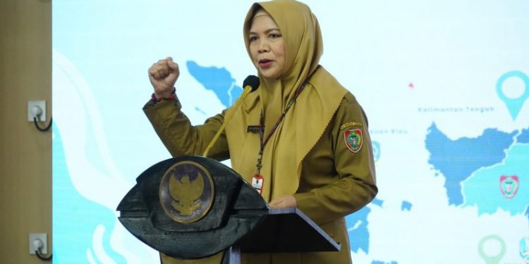 Asisten Ekbang Sri Widanarni Buka Sosialisasi Keputusan Presiden Nomor 23 Tahun 2023 Tentang DSDAN
