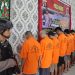 Polisi Ringkus 10 Pengedar Sabu Beserta Barbuk 287, 48 Gram