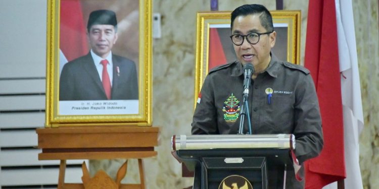 Kepala Bappedalitbang Prov. Kalteng Buka Kegiatan Penyusunan Anggaran Responsif Gender TA 2024