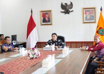 Pemprov Kalteng Bersama Forkopimda Berkomitmen Memperkuat Pengendalian Karhutla
