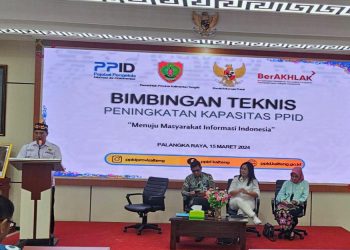 Ketua KI Kalteng Minta Badan Publik Maksimalkan SOP Layanan Informasi Publik