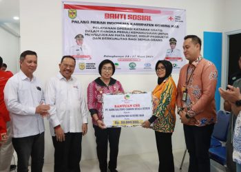 Sekda Nuryakin Apresiasi PMI Gumas Selenggarakan Operasi Katarak Gratis