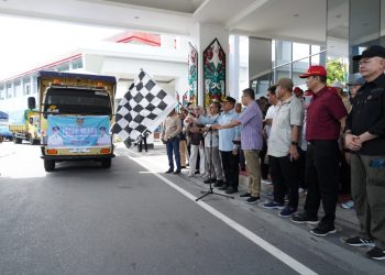 Pemprov Kalteng Salurkan 1.420 Ton Beras Bantuan Sosial Pasar Murah ke 14 Kabupaten/Kota