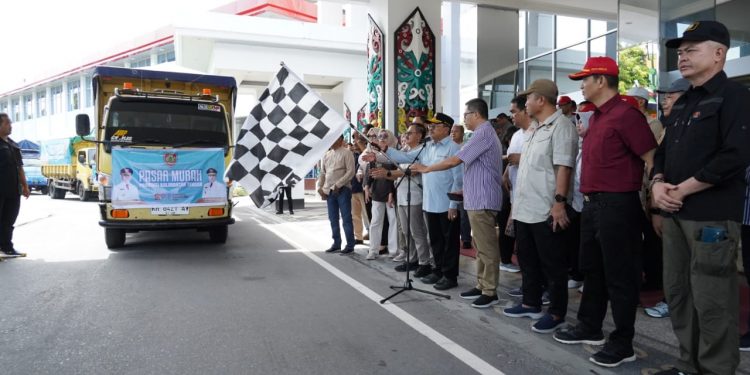 Pemprov Kalteng Salurkan 1.420 Ton Beras Bantuan Sosial Pasar Murah ke 14 Kabupaten/Kota