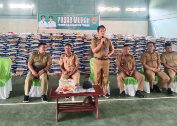 Pemprov Kalteng Gelar Pasar Murah Berbagi Berkah di Kecamatan Mentaya Hulu, Kabupaten Kotim