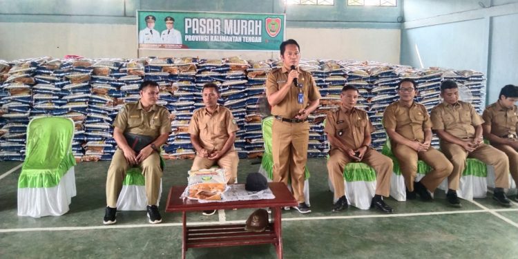 Pemprov Kalteng Gelar Pasar Murah Berbagi Berkah di Kecamatan Mentaya Hulu, Kabupaten Kotim