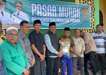 Pemprov Kalteng Gelar Pasar Murah Berbagi Berkah di Kelurahan Baamang Tengah, Kabupaten Kotawaringin Timur