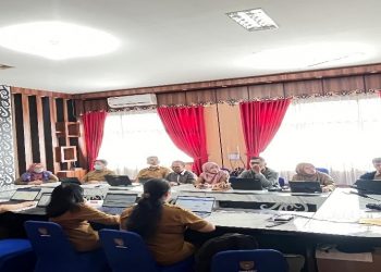 Tim Reviu LKPD Inspektorat Daerah Prov. Kalteng Laksanakan Koordinasi Penyusunan Prosedur Analitis LKPD Tahun 2023