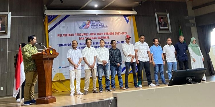 Pengurus AMSI Aceh 2023-2027 Resmi Dilantik