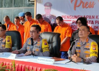 Delapan Pelaku Curanmor Dibekuk Polisi