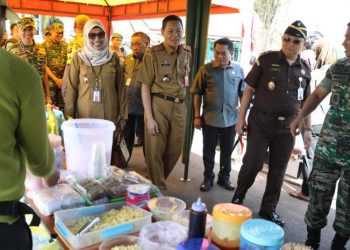 Pemprov Kalteng Apresiasi Bazar TNI Dalam Rangka Menyambut Idulfitri 1445 H