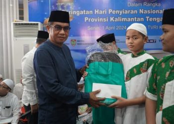 Mewakili Gubernur Kalteng, Kadis Kominfosantik Hadiri Buka Puasa Bersama dan Peringatan Hari Penyiaran Nasional ke-91 Tahun 2024