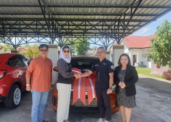 Nasabah Cabang Buntok Raih 1 Unit Mobil Undian TAHETA XXVII Bank Kalteng