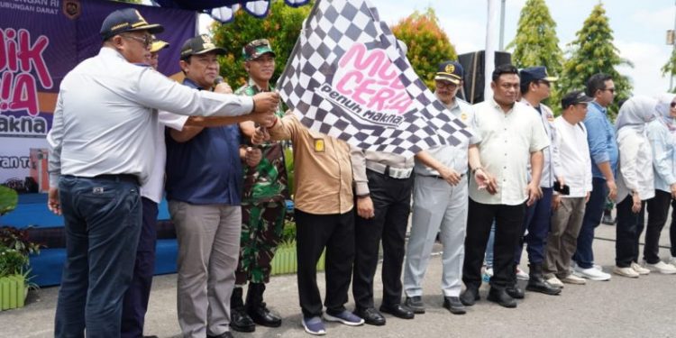 Wagub Kalteng Lepas Program Mudik Gratis Masa Angkutan Lebaran 1445 H