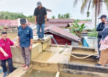 Plt Direktur Perumdam Cek Kesiapan Distribusi Air dan Personil Jelang Hari Raya Idulfitri 1445 H