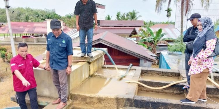 Plt Direktur Perumdam Cek Kesiapan Distribusi Air dan Personil Jelang Hari Raya Idulfitri 1445 H