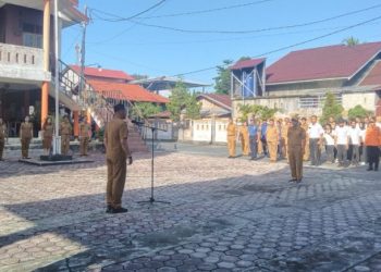Ahmad Toyib Pimpin Apel Besar dan Halal Bi Halal Lingkup BPBPK Prov. Kalteng