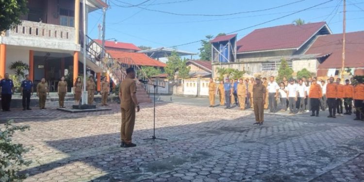 Ahmad Toyib Pimpin Apel Besar dan Halal Bi Halal Lingkup BPBPK Prov. Kalteng