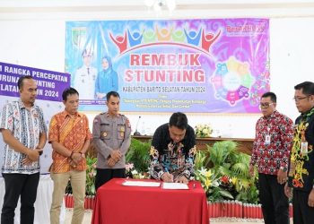 Pemkab Barsel Upayakan Zero Angka Stunting