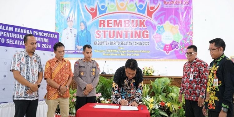 Pemkab Barsel Upayakan Zero Angka Stunting