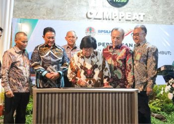 Menteri LHK Resmikan Pusat Informasi Standar dan IPTEK Gambut Camppeat KHDTK Tumbang Nusa