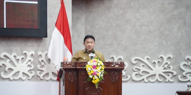 Wagub Edy Pratowo Sampaikan Pidato Gubernur Terhadap Empat Raperda dari DPRD Provinsi Kalteng