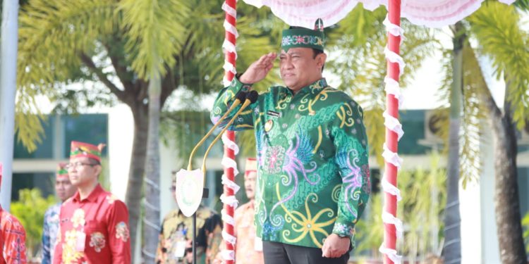 Wagub Edy Pratowo Pimpin Peringatan Hari Otonomi Daerah Tahun 2024
