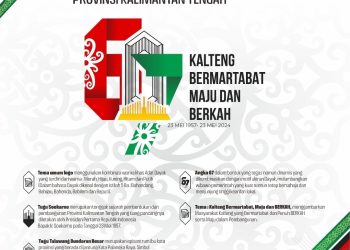 Logo Hari Jadi Ke-67 Kalteng Resmi Di-launching
