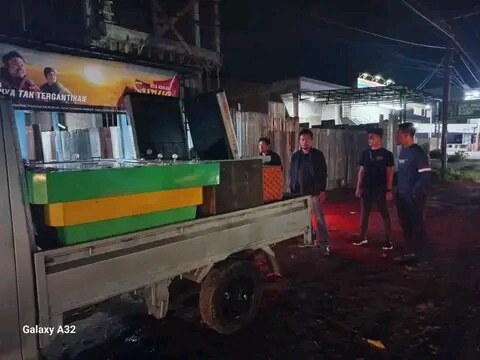 Satreskrim Polres Tanah Karo Amankan 5 Unit Mesin Alat Perjudian