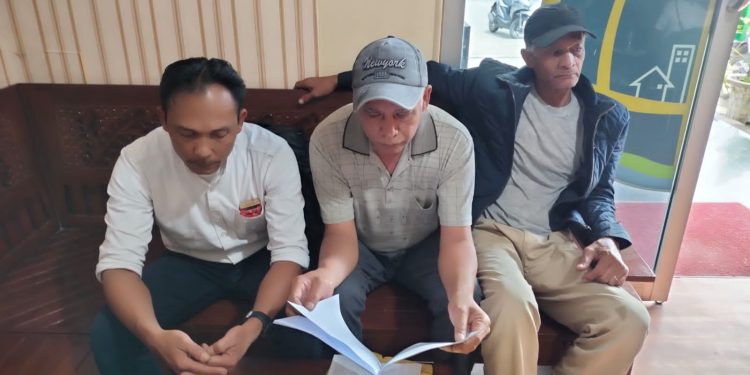 Akta Tanah Warisan Almarhum Sending Tarigan, Diabaikan Pihak BPN Pengukuran Jalan Terus