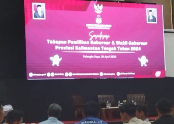 KPU Kalteng Sosialisasikan Tahapan Pemilihan Gubernur dan Wakil Gubernur