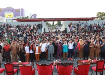 Maknai Hardiknas, Gubernur Kalteng Gratiskan Pasar Murah Untuk Mahasiswa