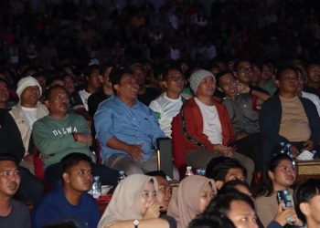 Dukung Timnas U-23, Gubernur Kalteng Bersama Masyarakat Nobar