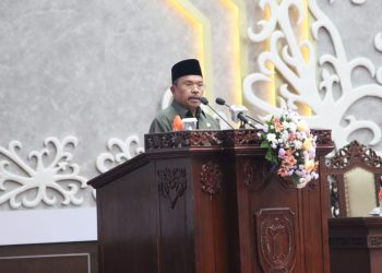 Sekda Nuryakin Hadiri Rapur ke-6 Penutupan Masa Sidang I DPRD Kalteng