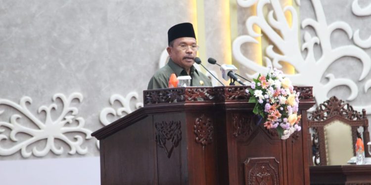 Sekda Nuryakin Hadiri Rapur ke-6 Penutupan Masa Sidang I DPRD Kalteng