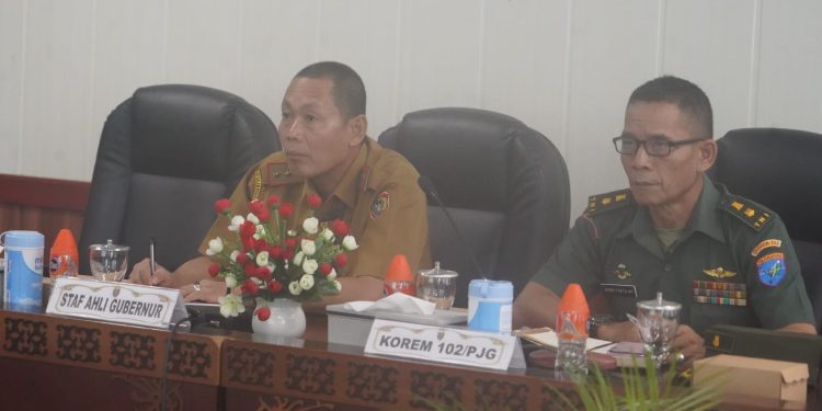 Pemprov. Kalteng Hadiri Rakor Pengendalian Inflasi bersama Kemendagri RI secara Virtual