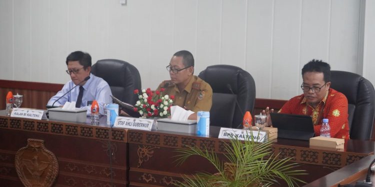 Evaluasi Inflasi Kalteng, Sahli Yuas Eko Pimpin Rapat TPID Terhadap Rilis BPS April 2024